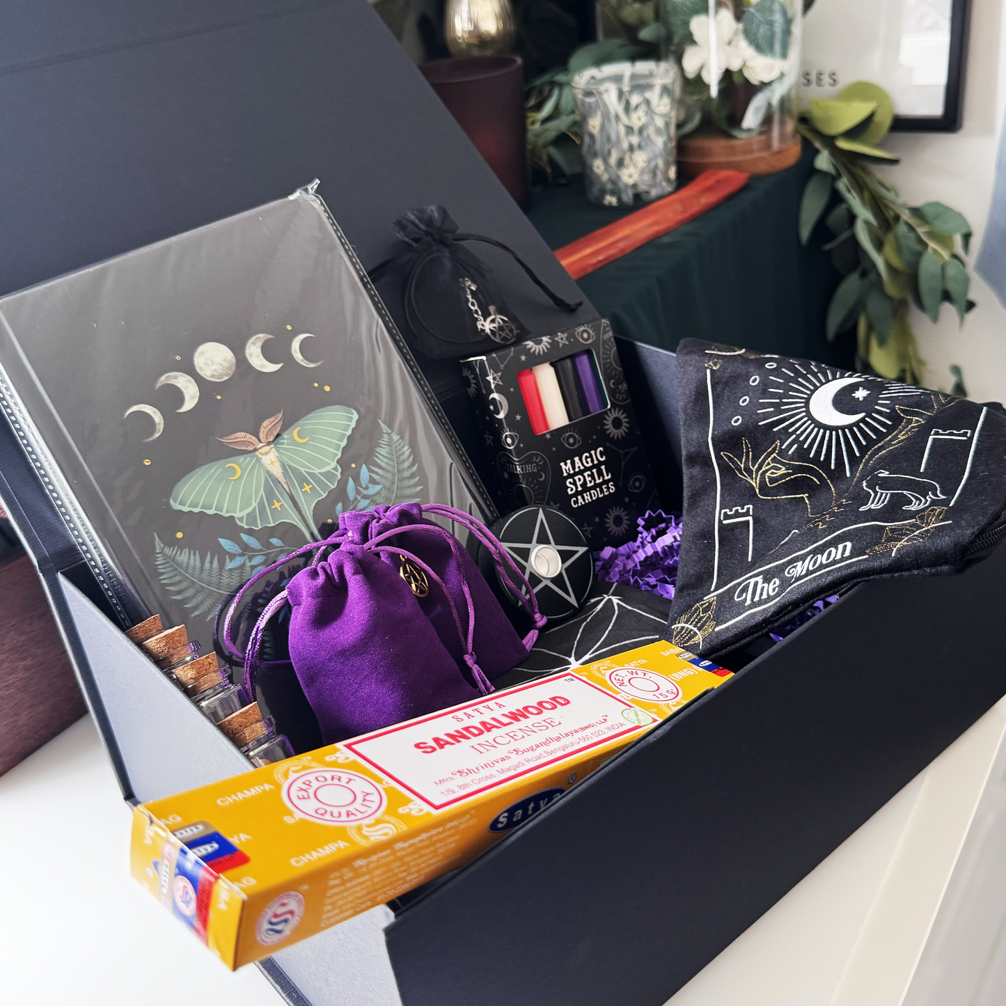 Witchcraft Supplies Box – Dark Edition for Spellwork and Rituals