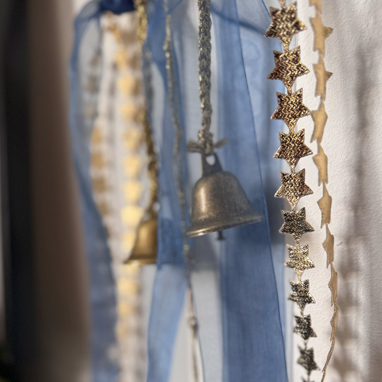 Celestial Witch Bells - Midnight Blue & Gold