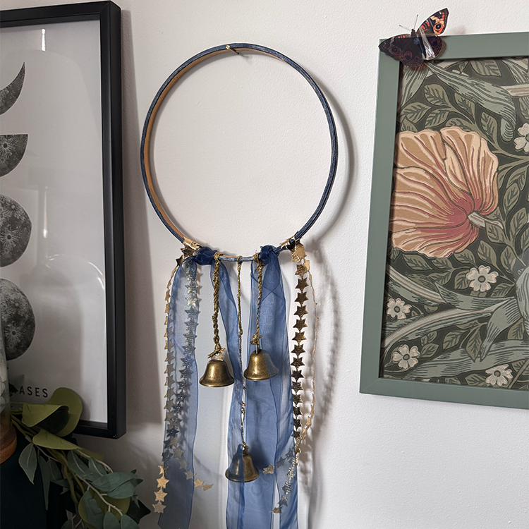 Celestial Witch Bells - Midnight Blue & Gold