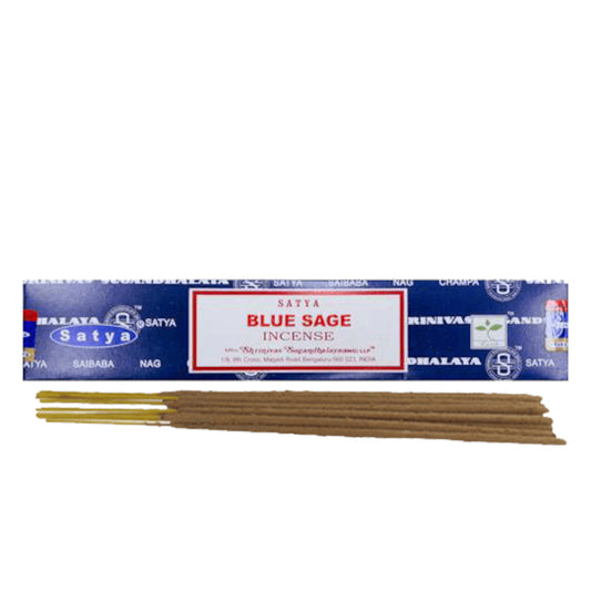 Blue Sage Incense Sticks by Satya