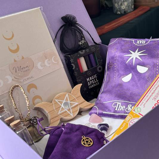 Witchcraft Supplies Box – Light Edition for Spellwork and Rituals